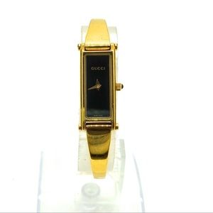 Gucci Gold and Black Women's Watch